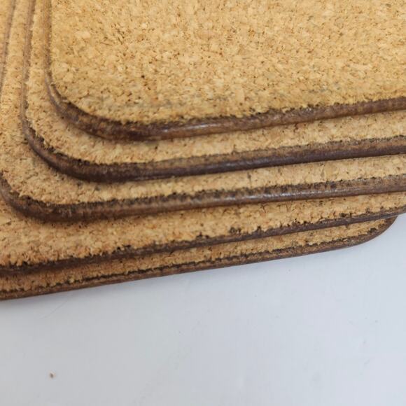 Chelsy Set Of 6 Cork Back Souvenir Tribal Animal Print Coasters Souvenir Box - Picture 8 of 13